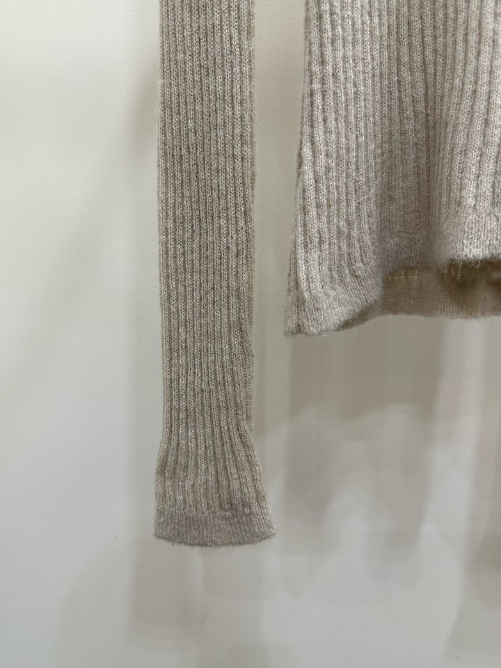 Alpaca V-Neck Knit by Person for Women - view 7