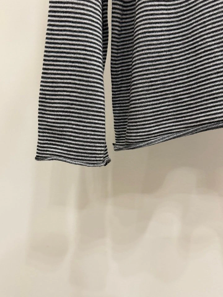 Henley Neck Button Knit by Person for Women - view 6