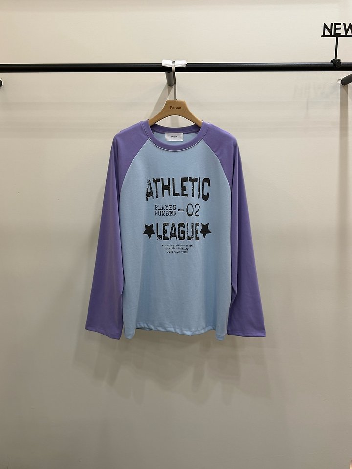 Number Raglan Tee by Person for Women - view 2