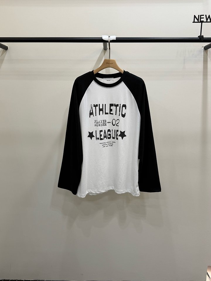 Number Raglan Tee by Person for Women - view 4