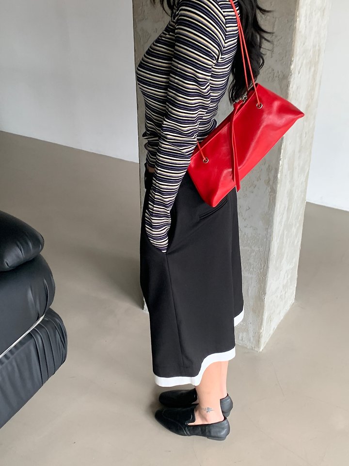 Color Block Bermuda Pants by Person for Women - view 9