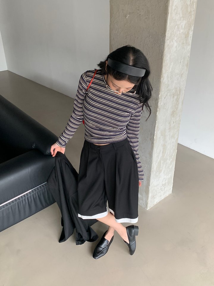 Bella Striped Tee by Person for Women - view 8