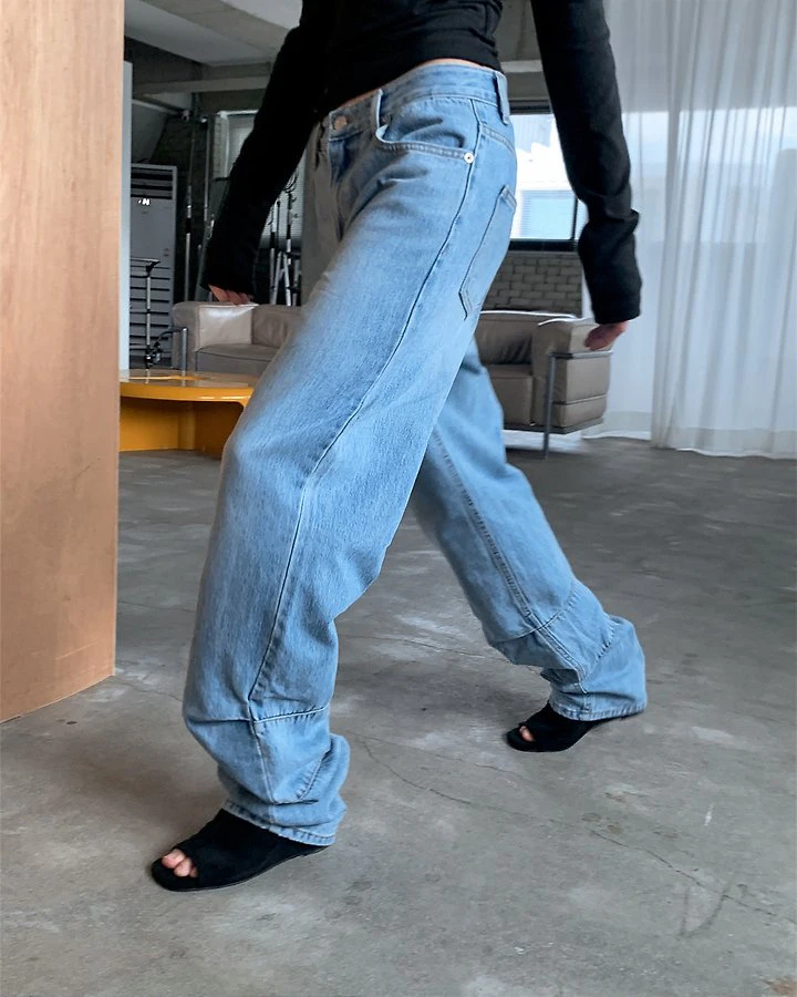 Anderson Fold Denim Pants by Person for Women - view 9