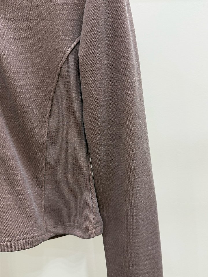 Pigment French Terry Zip-Up Bomber Jacket by Person for Women - view 5