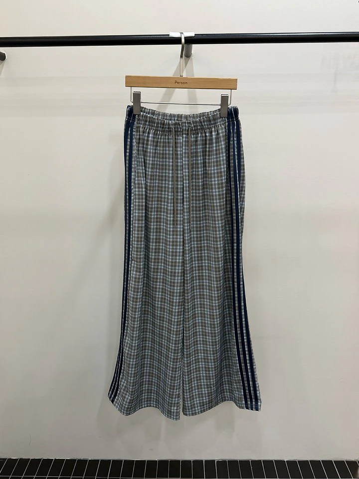 Check Tape Long Pants by Person for Women - view 1