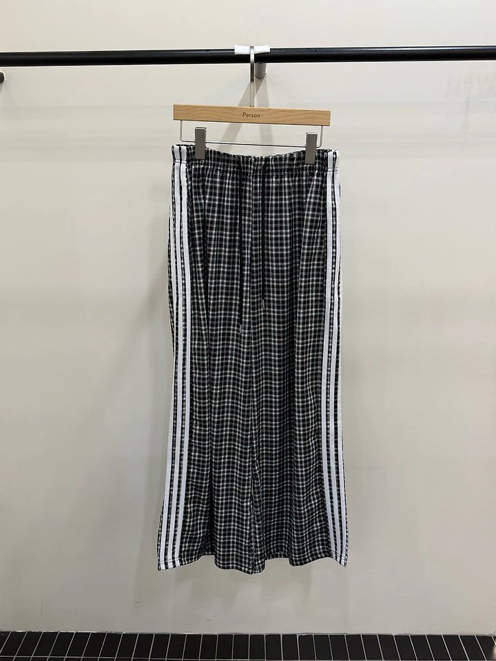 Check Tape Long Pants by Person for Women - view 3