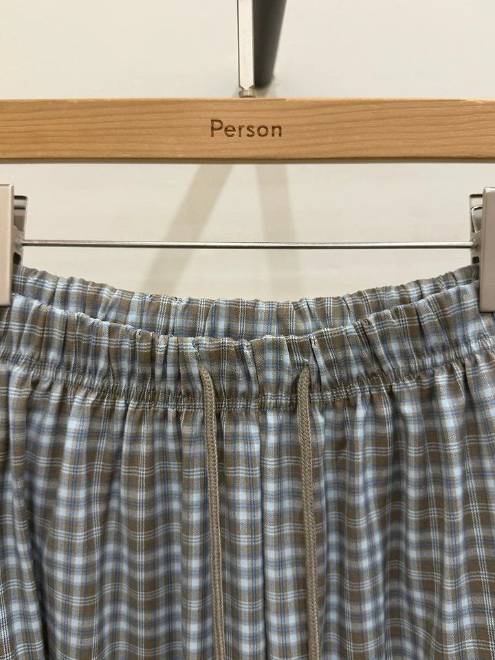 Check Tape Long Pants by Person for Women - view 5