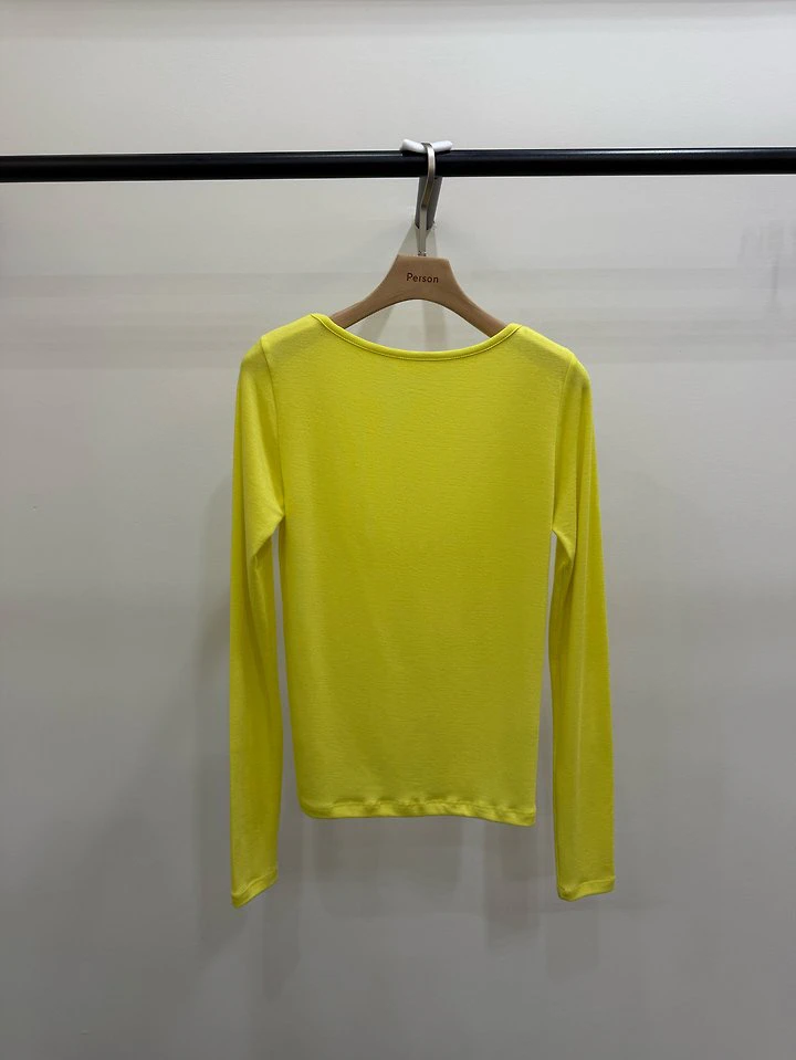 Backless Binding Tee by Person for Women - view 2