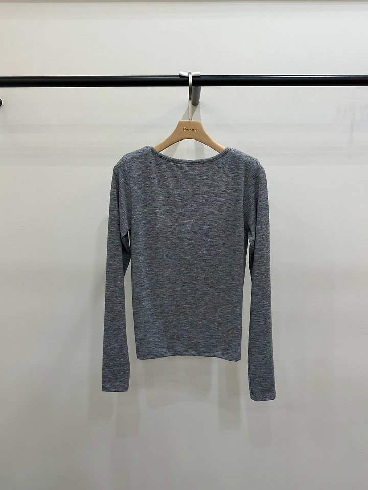 Backless Binding Tee by Person for Women - view 4