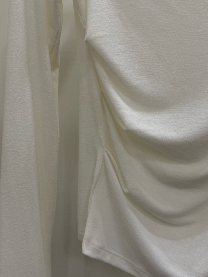 Asymmetric Drape Tee by Person for Women - view 10