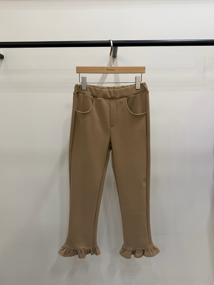 Frill 3/4 Length Leggings Pants by Person for Women - view 1