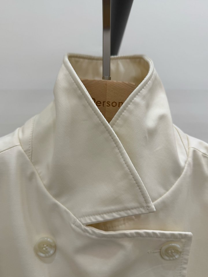 Wire Trench Coat by Person for Women - view 3