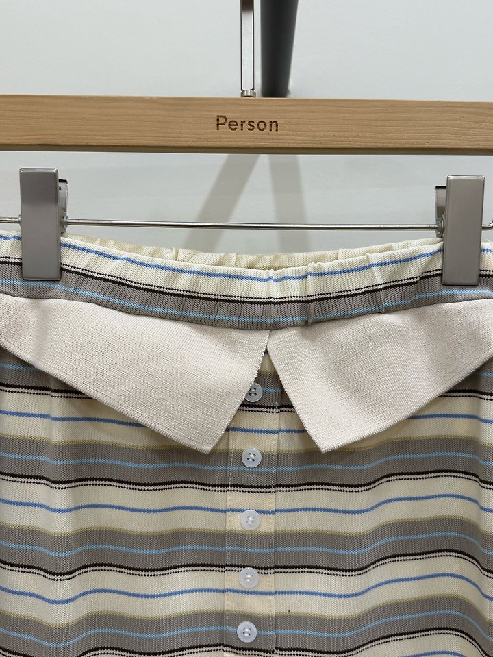Butter Collar Skirt by Person for Women - view 3