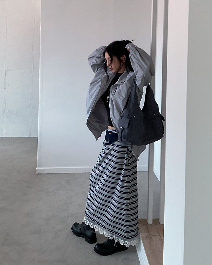 Butter Collar Skirt by Person for Women - view 7