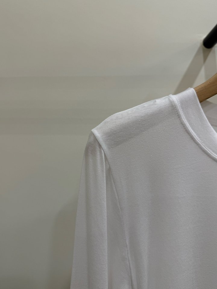 Cheese Shirring Tee by Person for Women - view 6