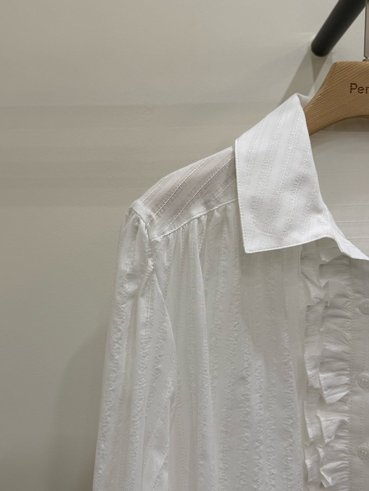 Ruffle Tie Blouse by Person for Women - view 4