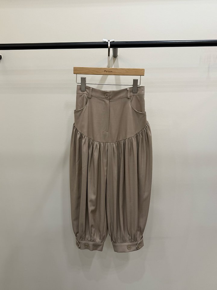 Pin Tuck Ring Pants by Person for Women - view 1