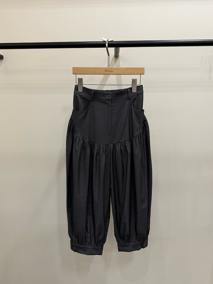 Pin Tuck Ring Pants by Person for Women - view 2