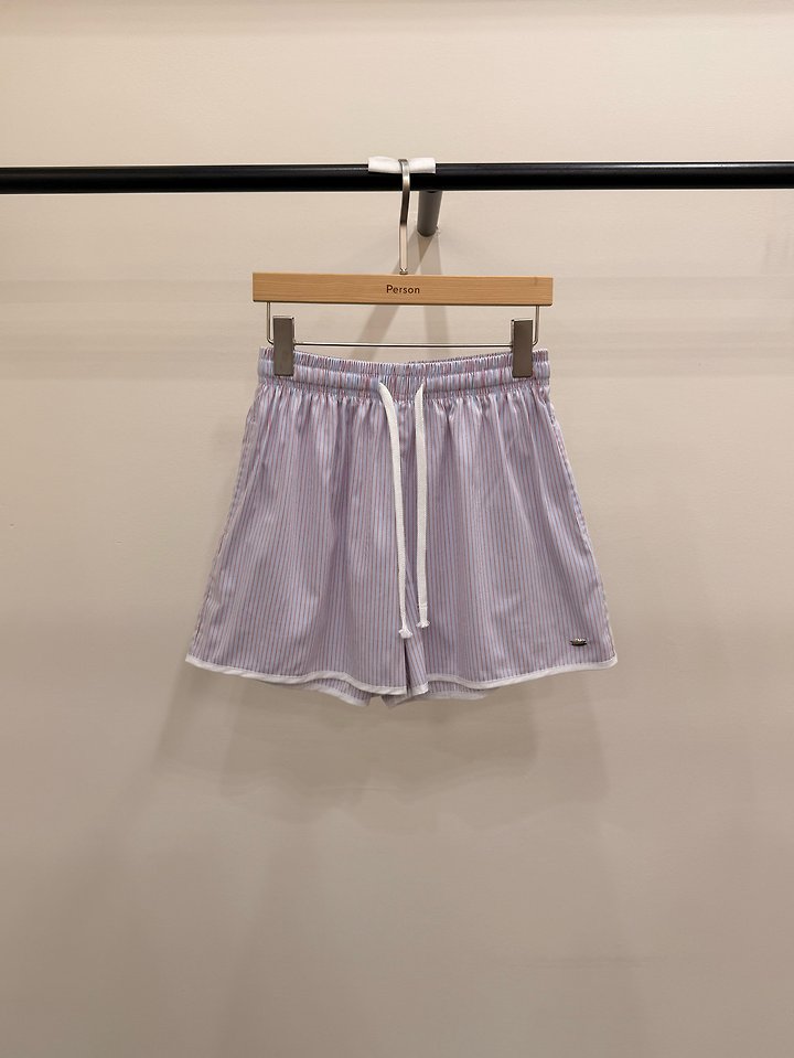 Two-Tone Striped Pants by Person for Women - view 1