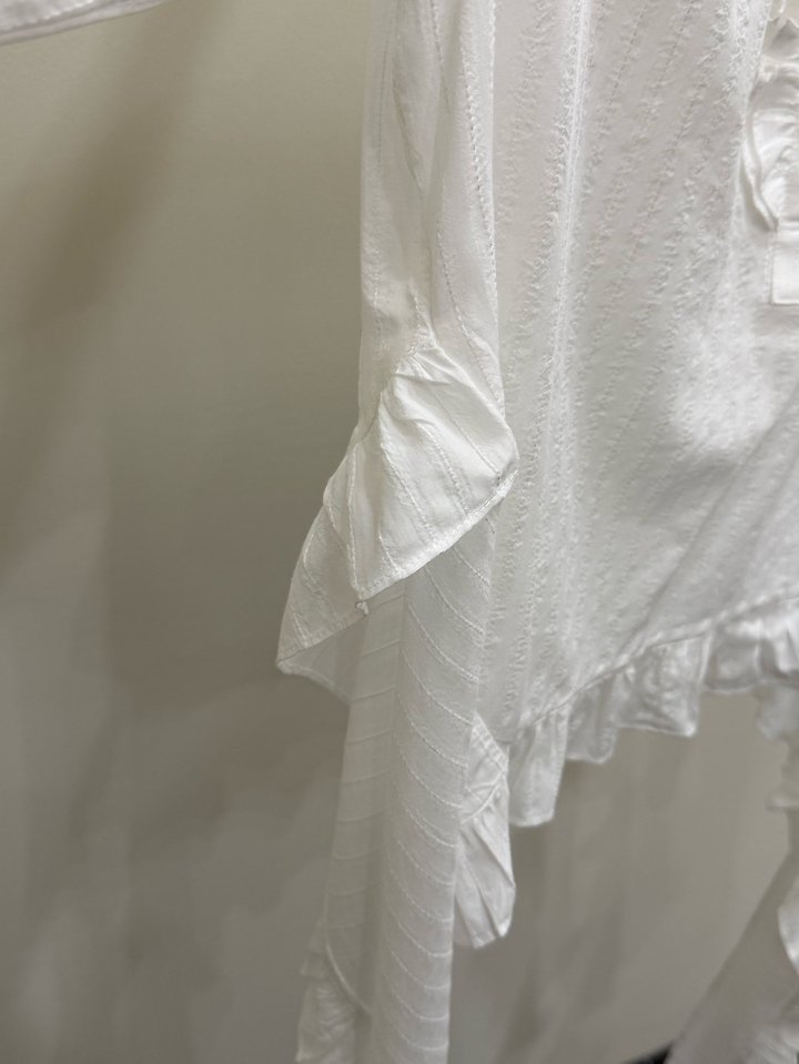 Ruffle Tie Blouse by Person for Women - view 8