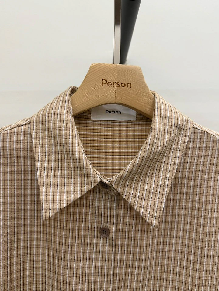 Marlon Check Dress by Person for Women - view 4