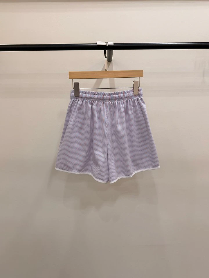 Two-Tone Striped Pants by Person for Women - view 7