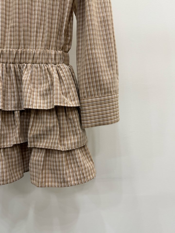 Marlon Check Dress by Person for Women - view 7