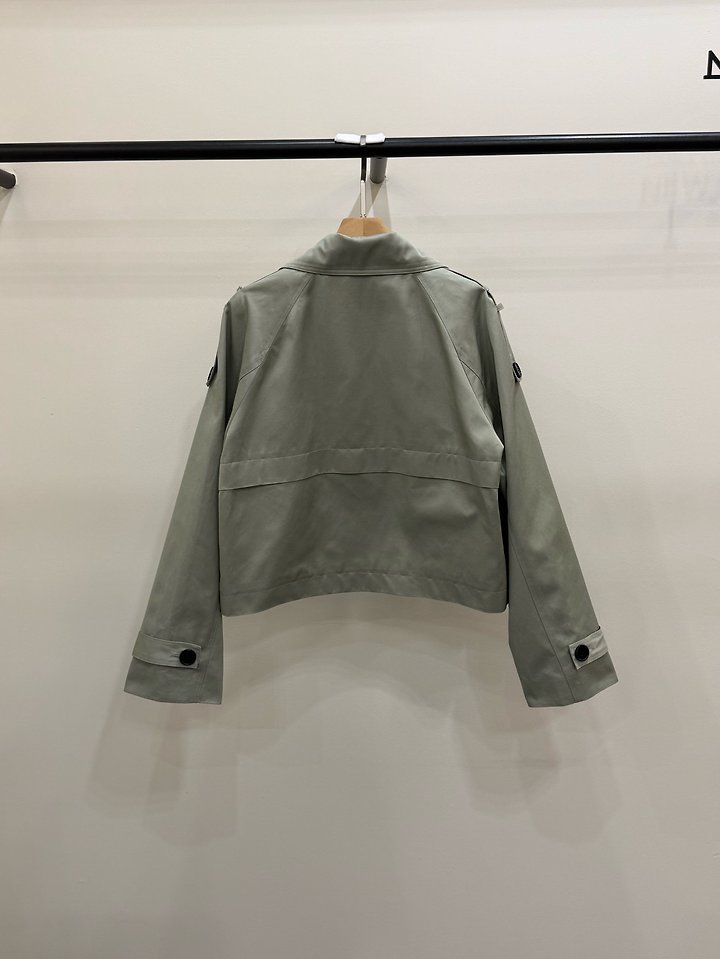 Short Trench Jacket by Person for Women - view 8