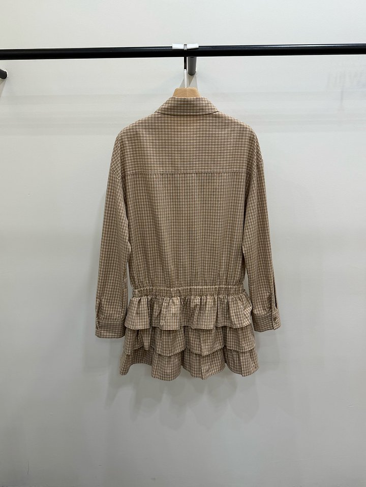 Marlon Check Dress by Person for Women - view 8