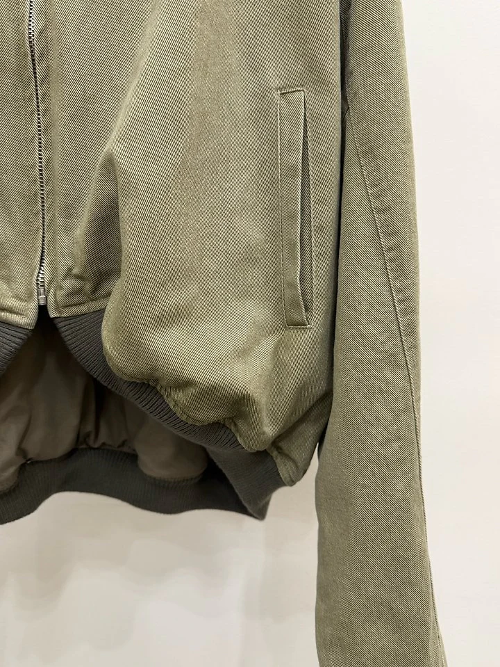 Pigment Wash Bomber Jacket by Person for Women - view 5