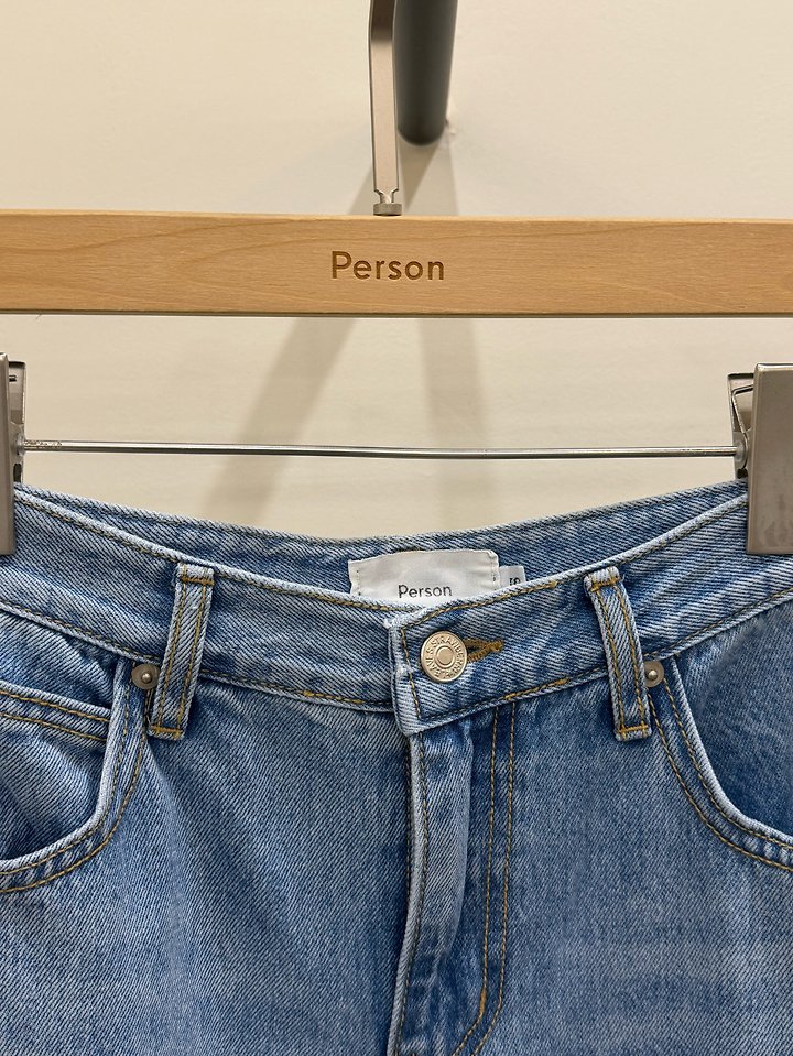 Anderson Fold Denim Pants by Person for Women - view 4