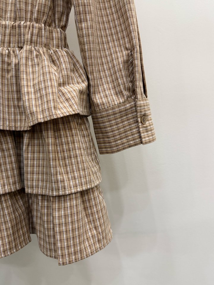 Marlon Check Dress by Person for Women - view 9