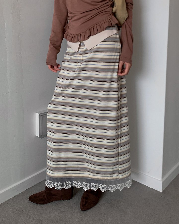 Butter Collar Skirt by Person for Women - view 11