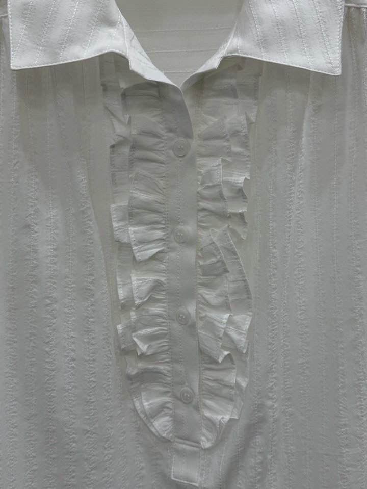 Ruffle Tie Blouse by Person for Women - view 6