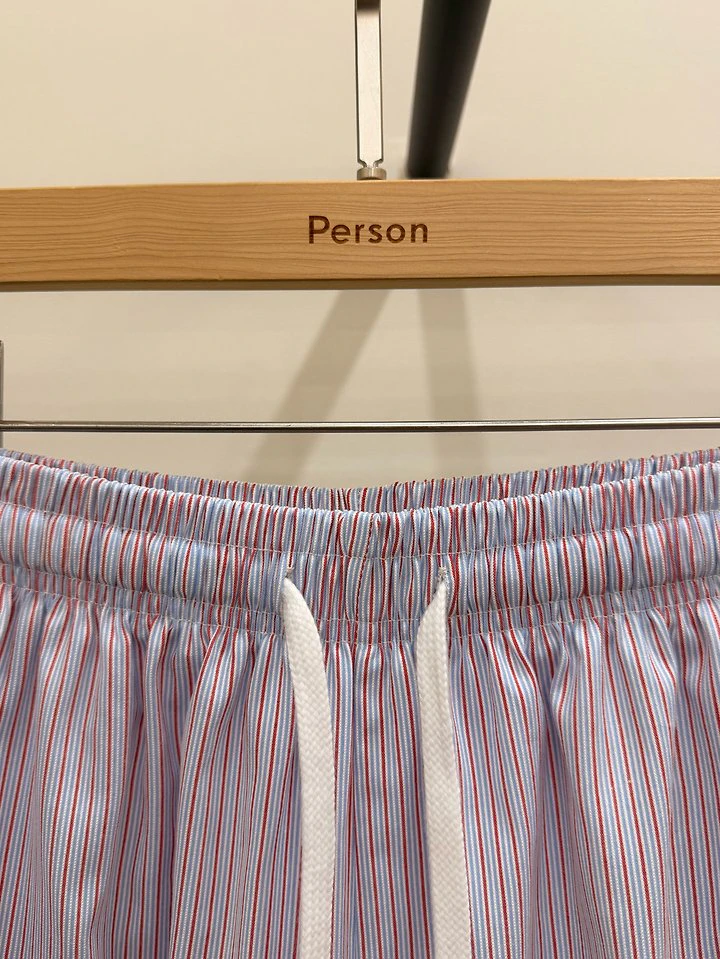 Two-Tone Striped Pants by Person for Women - view 3