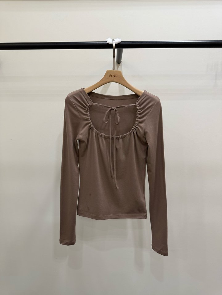 Honey Binding Tee by Person for Women - view 2