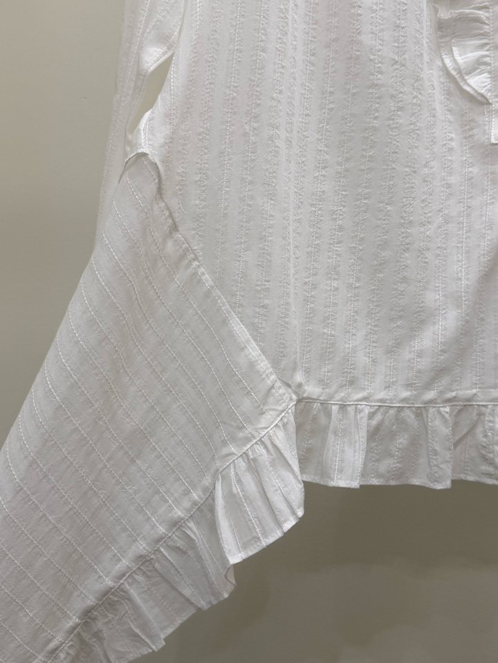Ruffle Tie Blouse by Person for Women - view 7