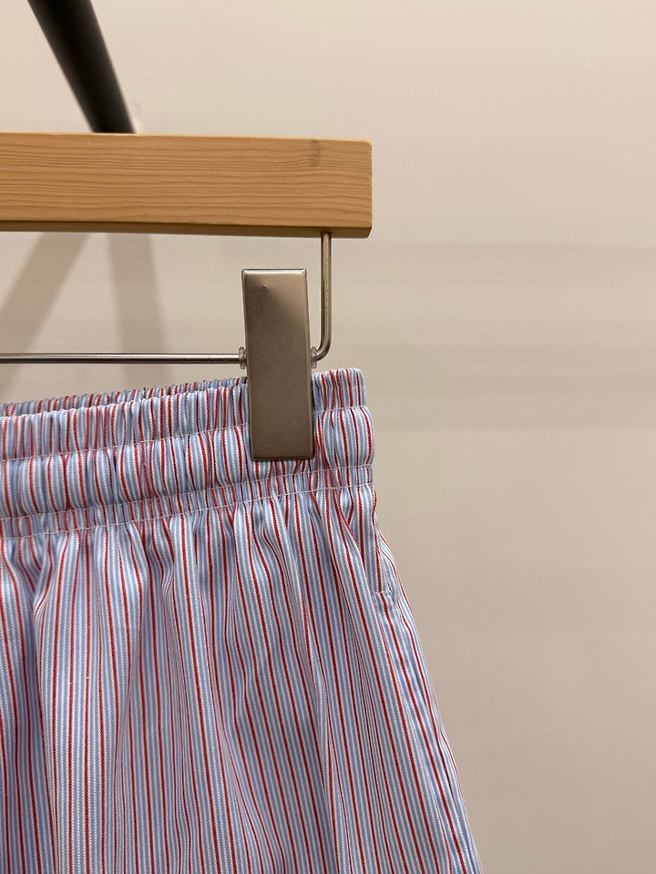 Two-Tone Striped Pants by Person for Women - view 4