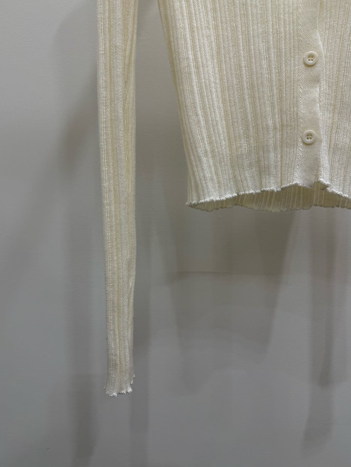 Sleeveless Cardigan Knit by Person for Women - view 8