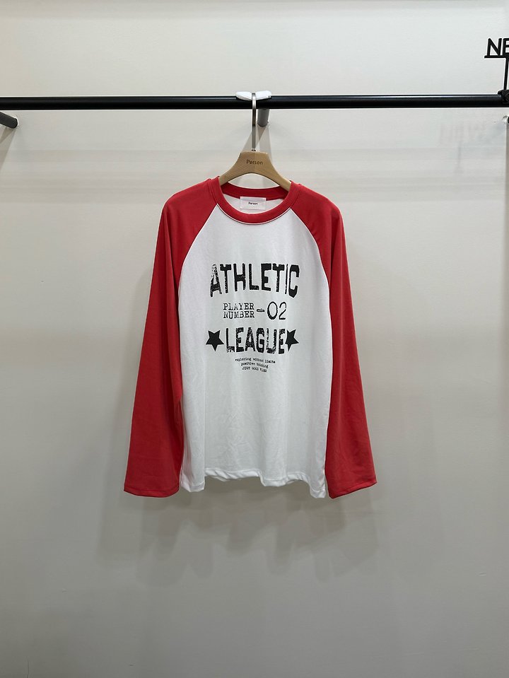 Number Raglan Tee by Person for Women - view 1