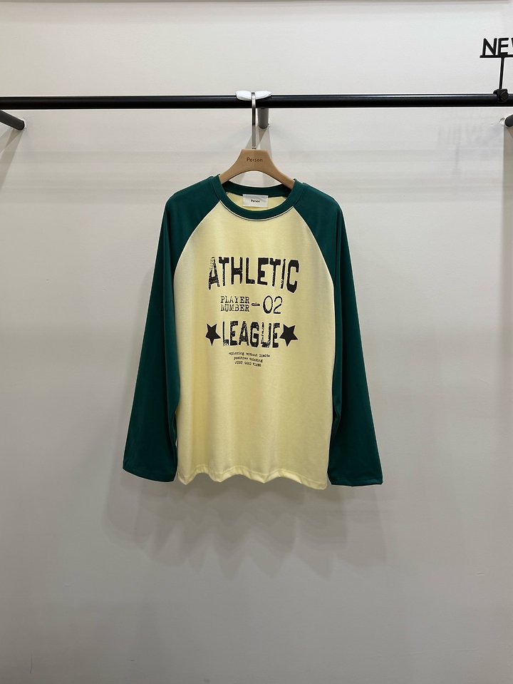 Number Raglan Tee by Person for Women - view 3