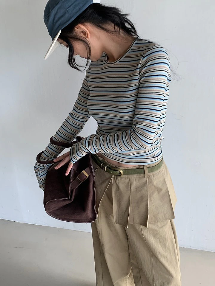 Pleated Wrap Pants by Person for Women - view 8