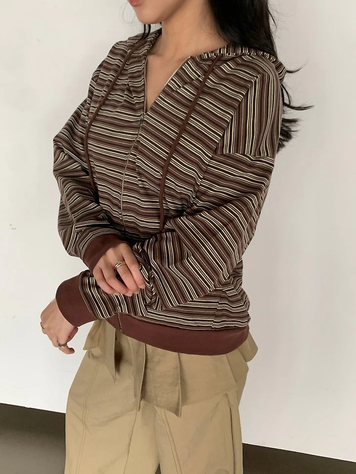 Moss Hooded Zip-Up by Person for Women - view 12