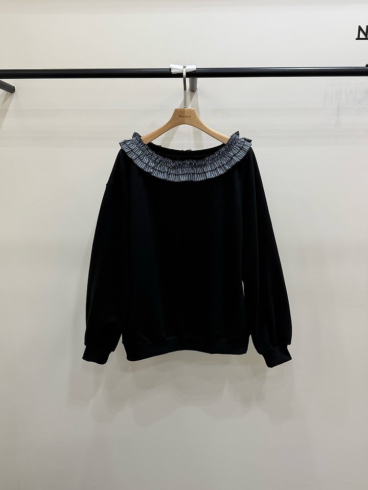 Rona Frill Sweatshirt by Person for Women - view 3