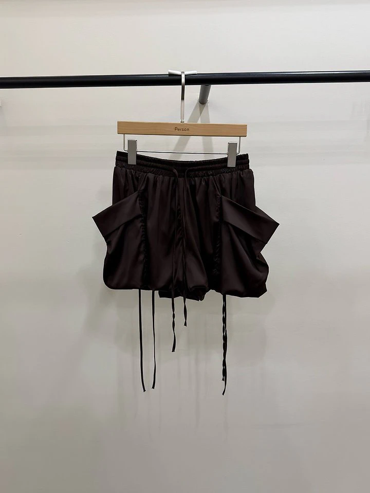 Satin Balloon Pants by Person for Women - view 2