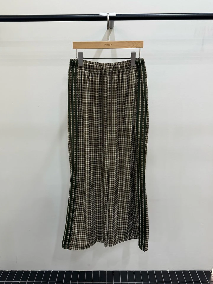 Check Tape Long Pants by Person for Women - view 2
