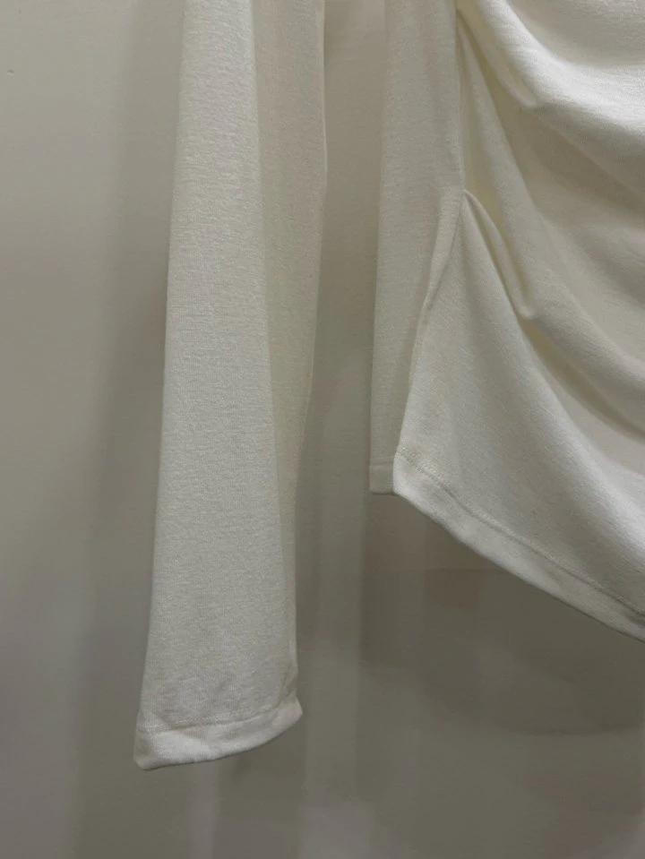 Asymmetric Drape Tee by Person for Women - view 11