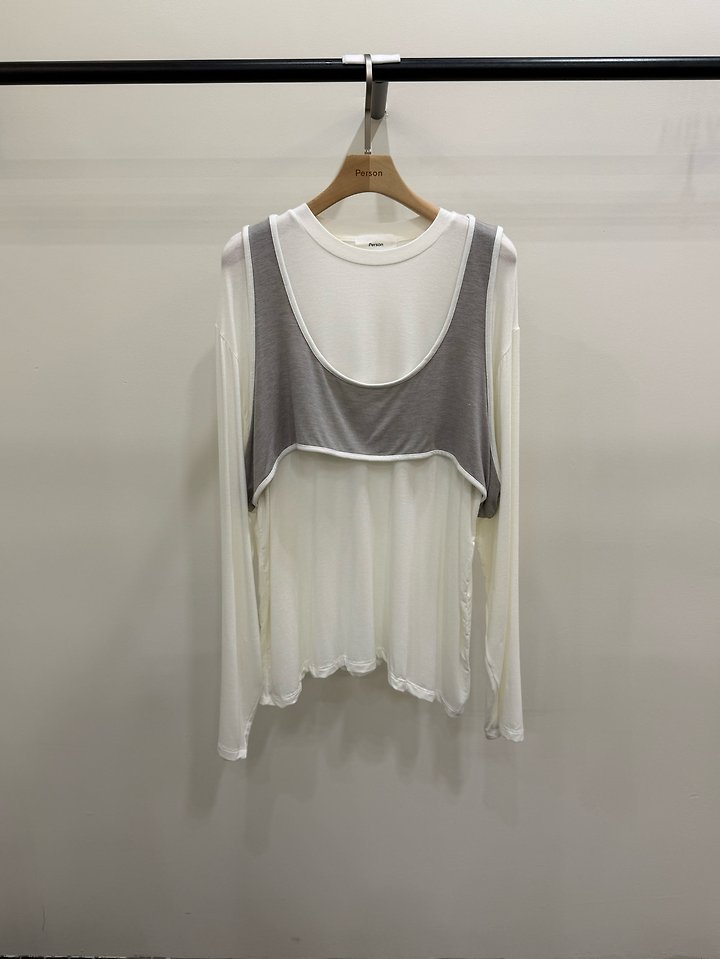 Bra Top Tee by Person for Women - view 3
