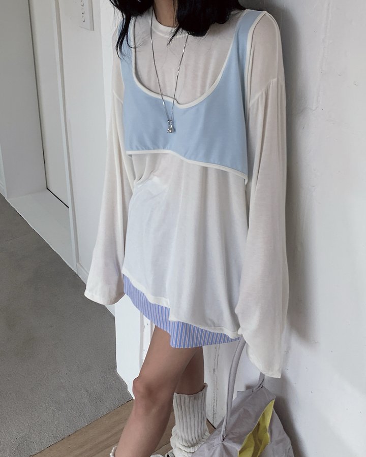 Bra Top Tee by Person for Women - view 9