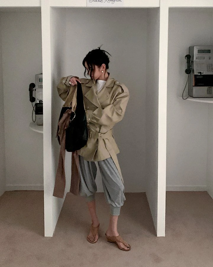 Wire Trench Coat by Person for Women - view 12